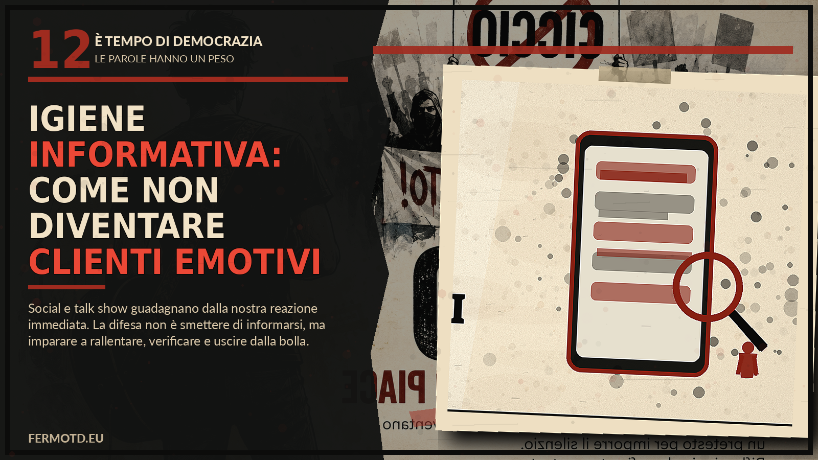 Non diventare ascoltatori emotivi